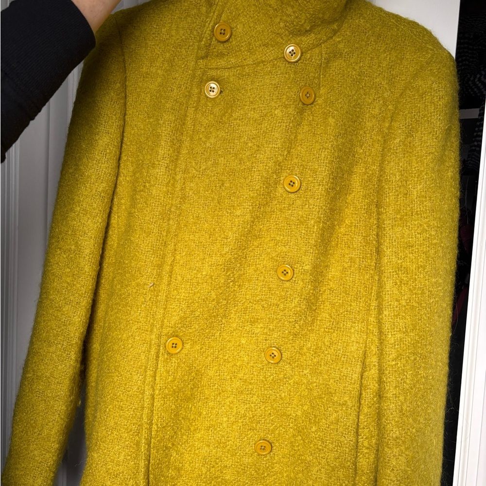 J. Crew Chartreuse Textured Jacket